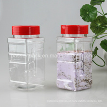 500ml pet plástico Spice jar com tampa Flip (PPC-PSB-76)